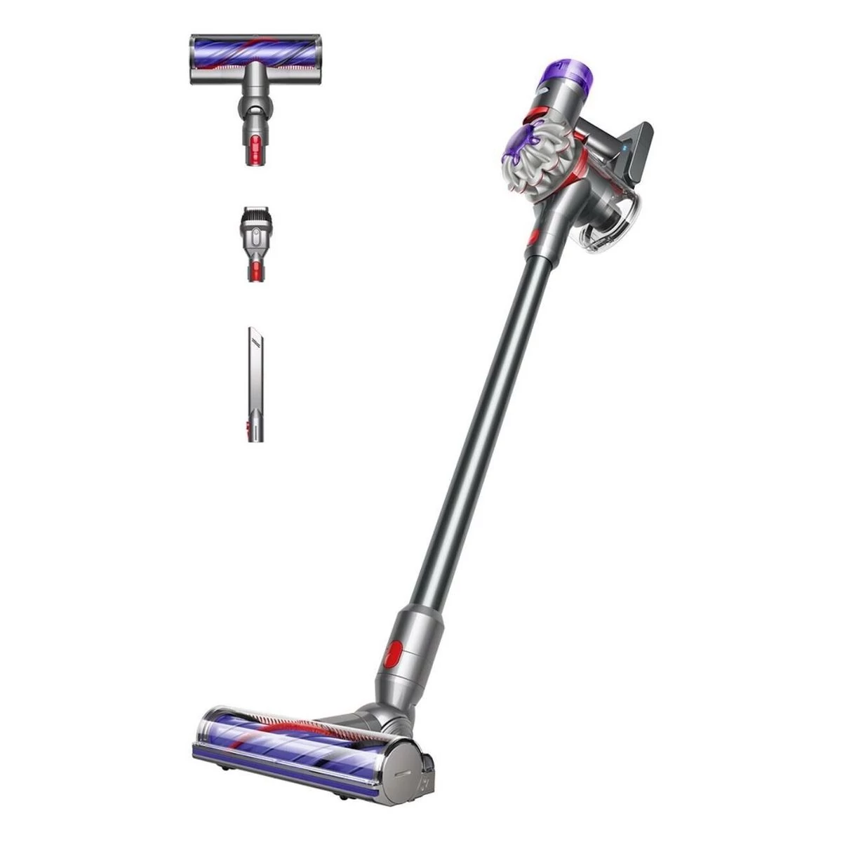 Kép 3/3 - Dyson V8 Advanced vezeték nélküli porszívó, ezüst/nikkel EU 492636-01