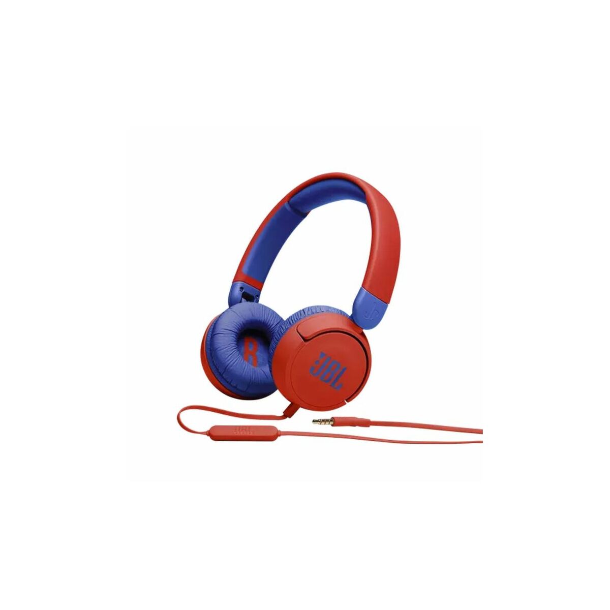 Kép 1/5 - JBL JR 310 vezetékes fejhallgató gyerekeknek, piros EU