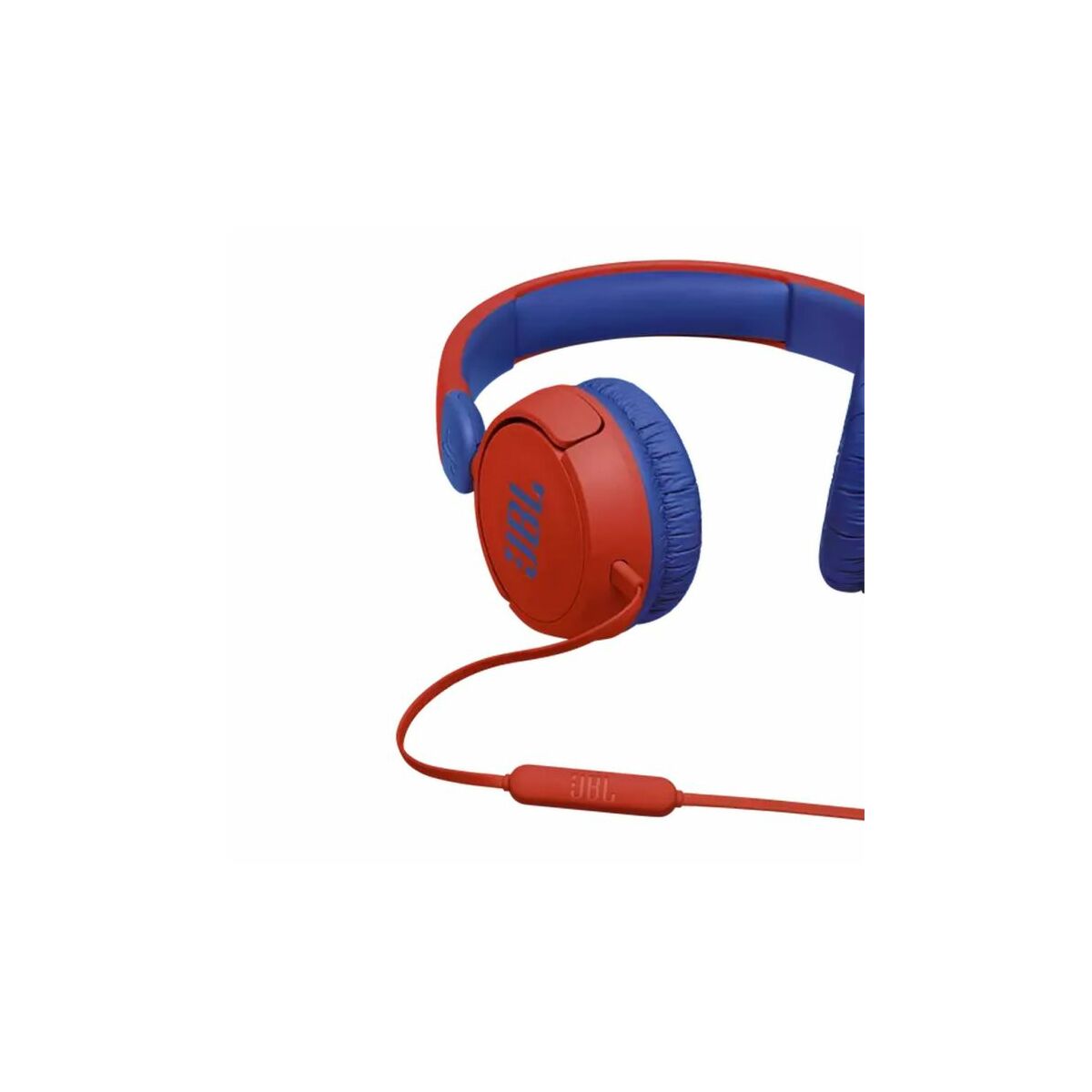 Kép 4/5 - JBL JR 310 vezetékes fejhallgató gyerekeknek, piros EU