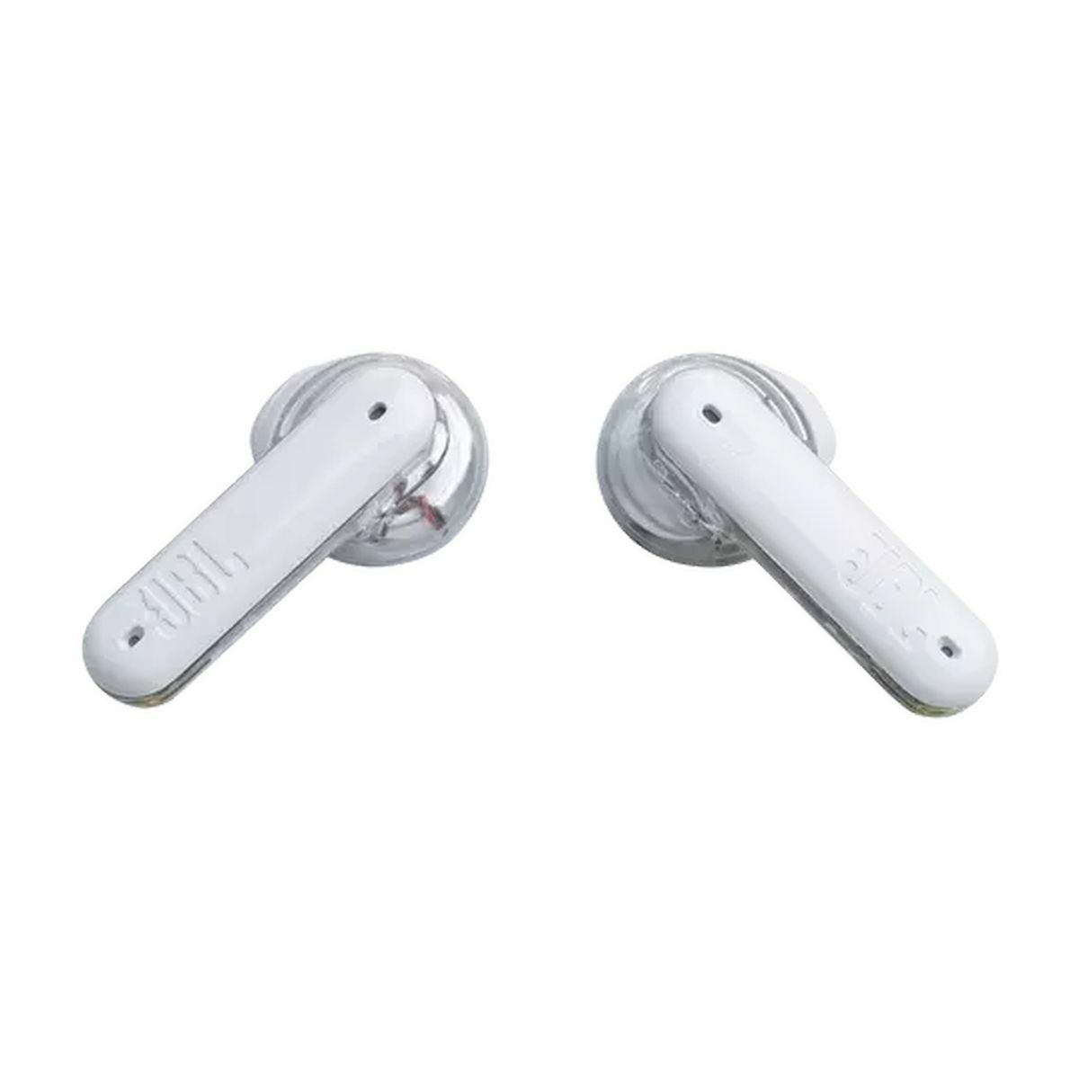 Kép 6/10 - JBL Tune Flex Ghost Edition vezeték nélküli fülhallgató, fehér-átlátszó EU