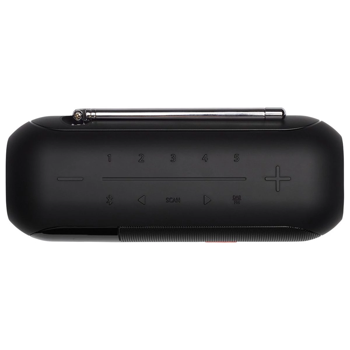 Kép 5/6 - JBL Tuner 2 hordozható bluetooth hangszóró FM/DAB/DAB+ rádióval, fekete EU