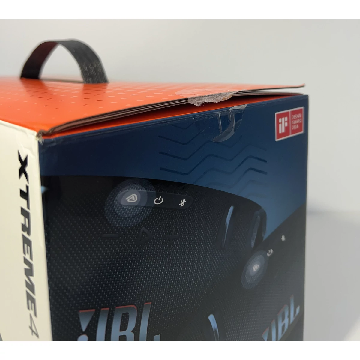 Kép 4/7 - JBL Xtreme 4 hordozható Bluetooth hangszóró, kék EU