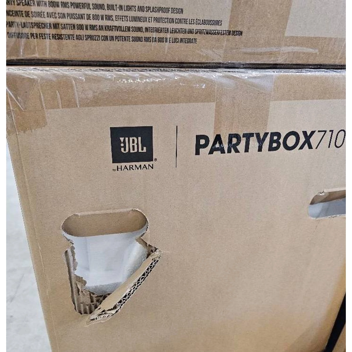 Kép 3/10 - JBL Partybox 710 Bluetooth hangfal, fekete EU DMG