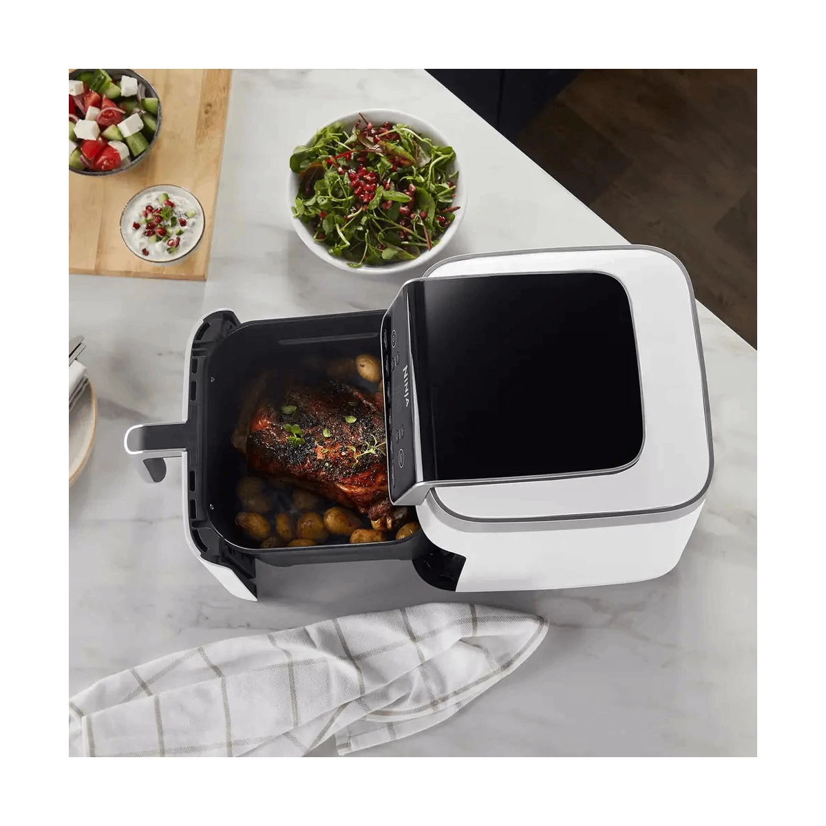 Kép 3/5 - Ninja Foodie MAX Pro Air Fryer 6.2L, fekete EU AF180EU