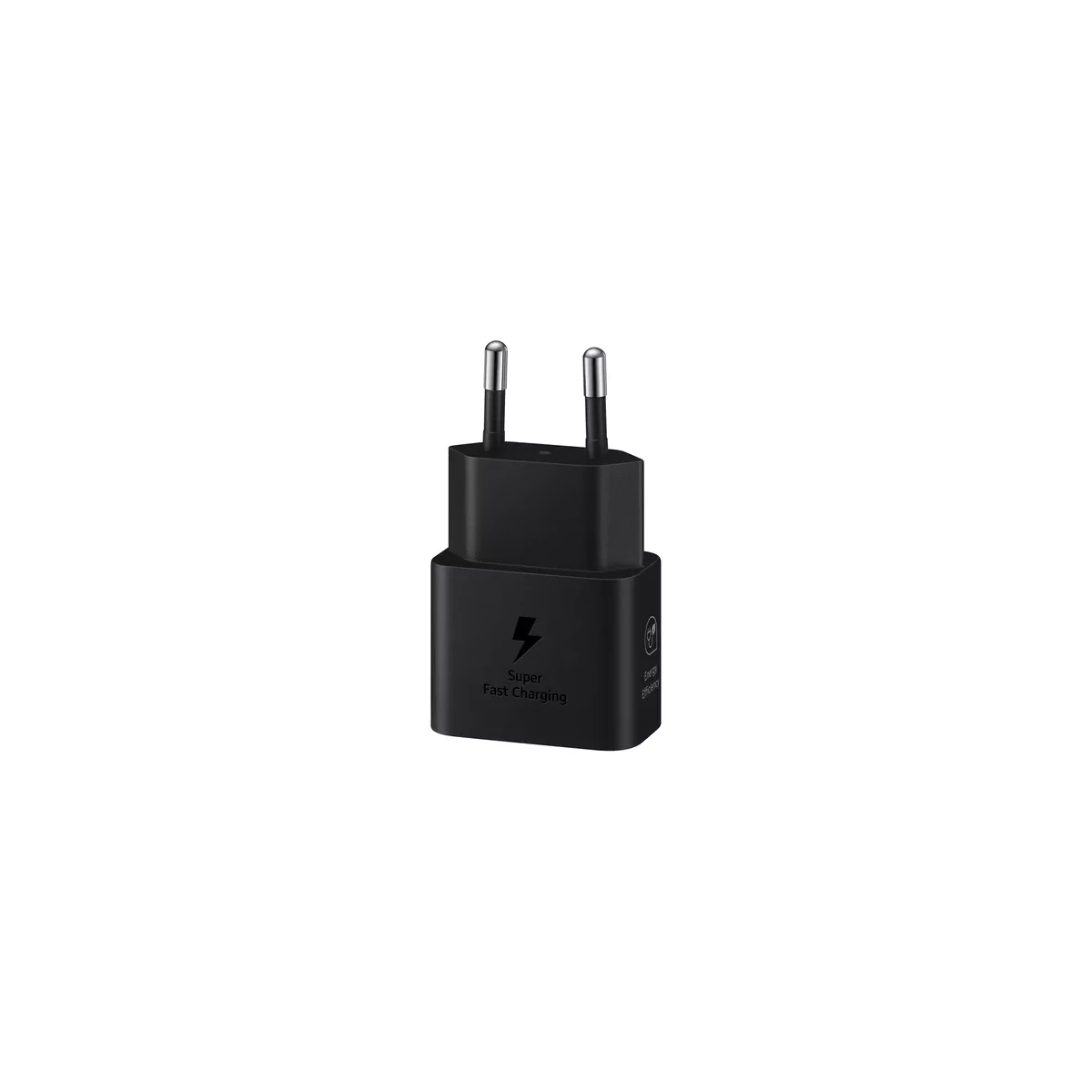 Kép 2/4 - Samsung Travel Charger 25W EP-T2510N PD 3.0 hálózati töltőfej (kábel nélkül), fekete EU (EP-T2510NBE