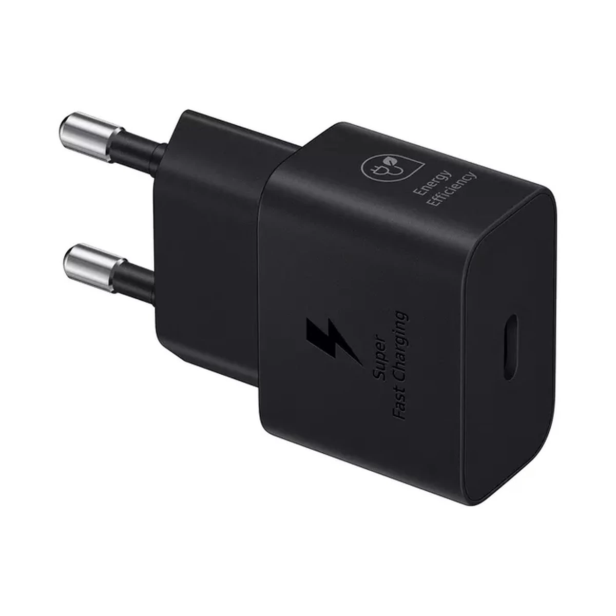 Kép 2/4 - Samsung Travel Charger 25W PD 3.0 hálózati töltőfej Type-C - Type-C kábellel (1m), fekete EU (EP-T25