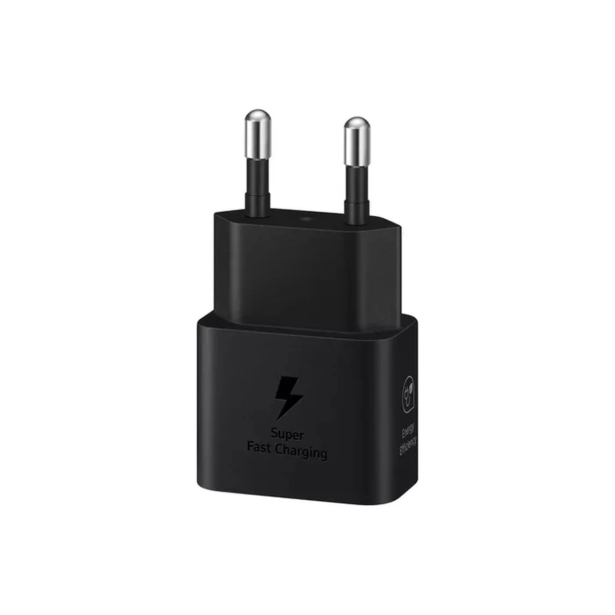 Kép 3/4 - Samsung Travel Charger 25W PD 3.0 hálózati töltőfej Type-C - Type-C kábellel (1m), fekete EU (EP-T25