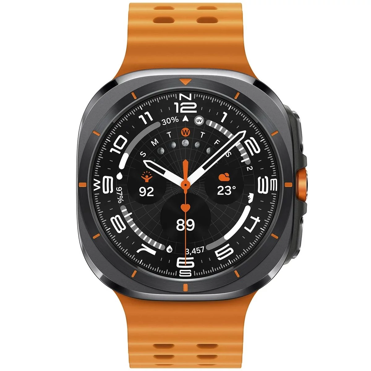 Kép 2/3 - Samsung Galaxy Watch Ultra 2025 L705 47mm, LTE, NFC, BT 5.3, titánszürke EU SM-L705