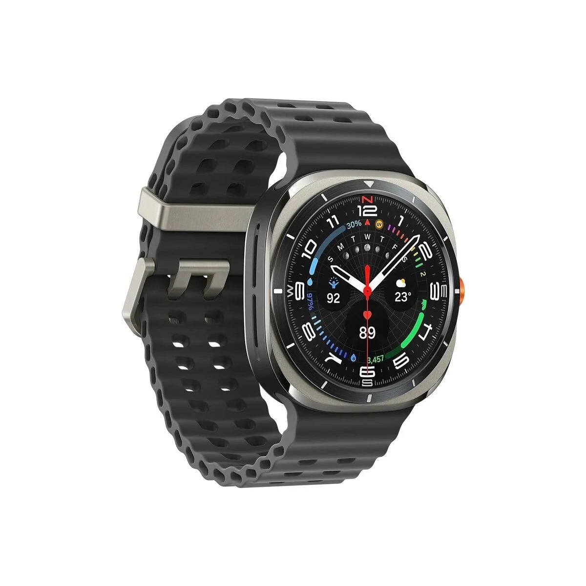 Kép 3/4 - Samsung Galaxy Watch Ultra L705 47mm, LTE, NFC, BT 5.3, titánezüst EU SM-L705