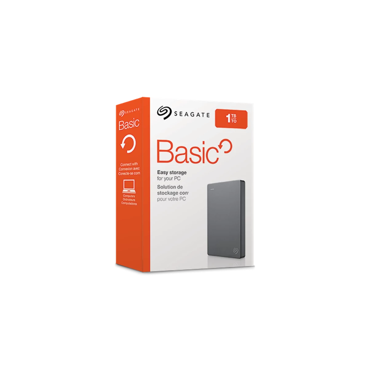 Kép 5/5 - Seagate HDD Basic 2.5&quot; 1TB USB 3.0 (STJL1000400)