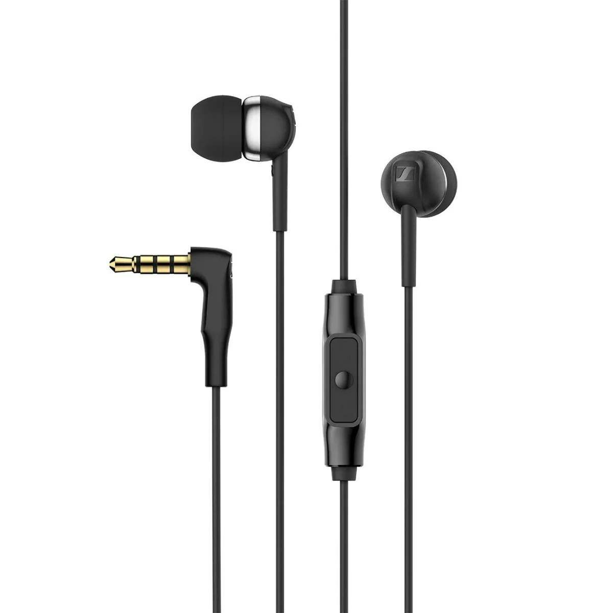 Kép 2/2 - Sennheiser CX80S vezetékes fülhallgató, fekete EU