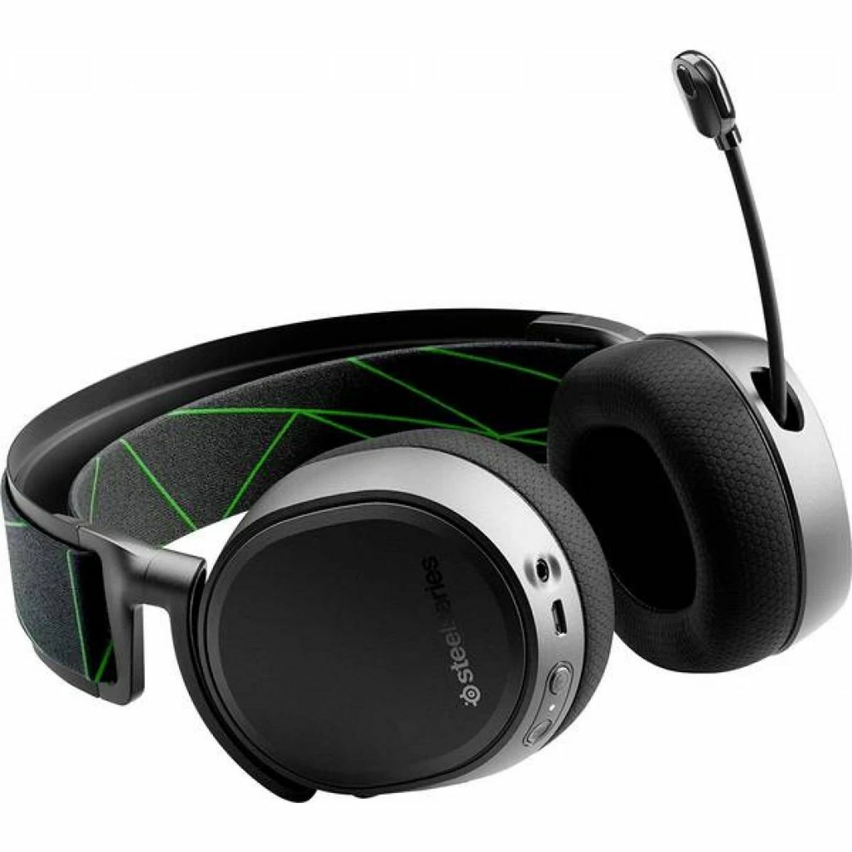 Kép 2/2 - Steelseries Arctis 9X Wireless Bluetooth Headset zajszűréssel, fekete/ezüst EU