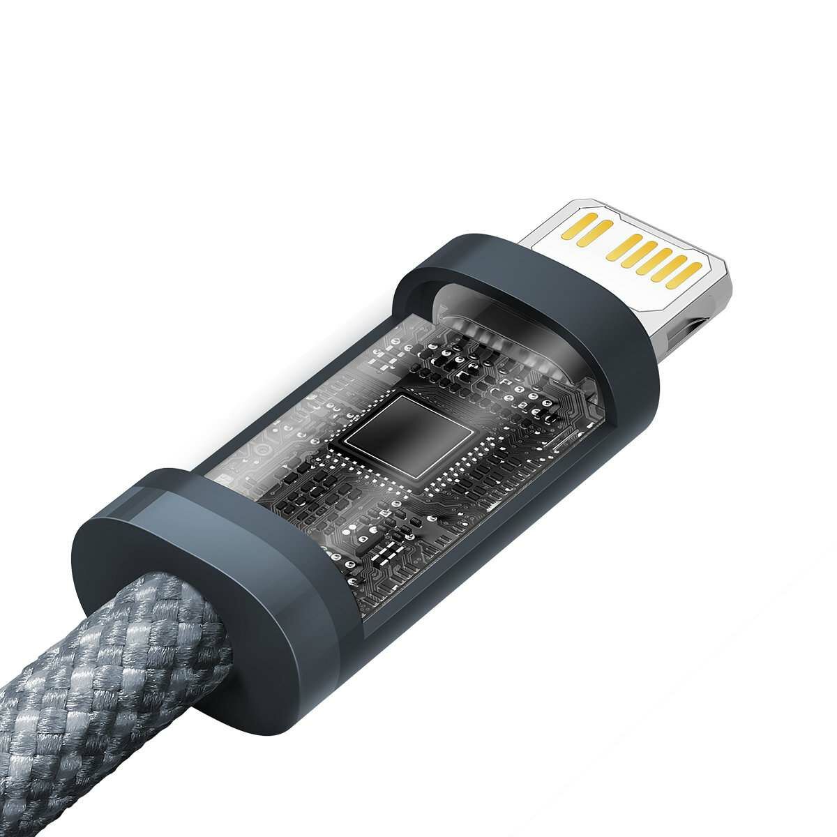 Kép 3/8 - Baseus Dynamic Series USB-C - Lightning kábel, 20W, 2m, szürke (CALD000116)