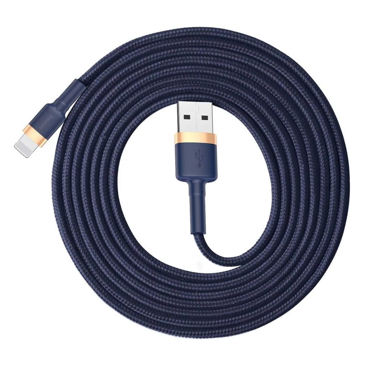Kép 2/10 - Baseus USB - Lightning kábel, Cafule  1.5A, 2m, kék (CALKLF-CV3)