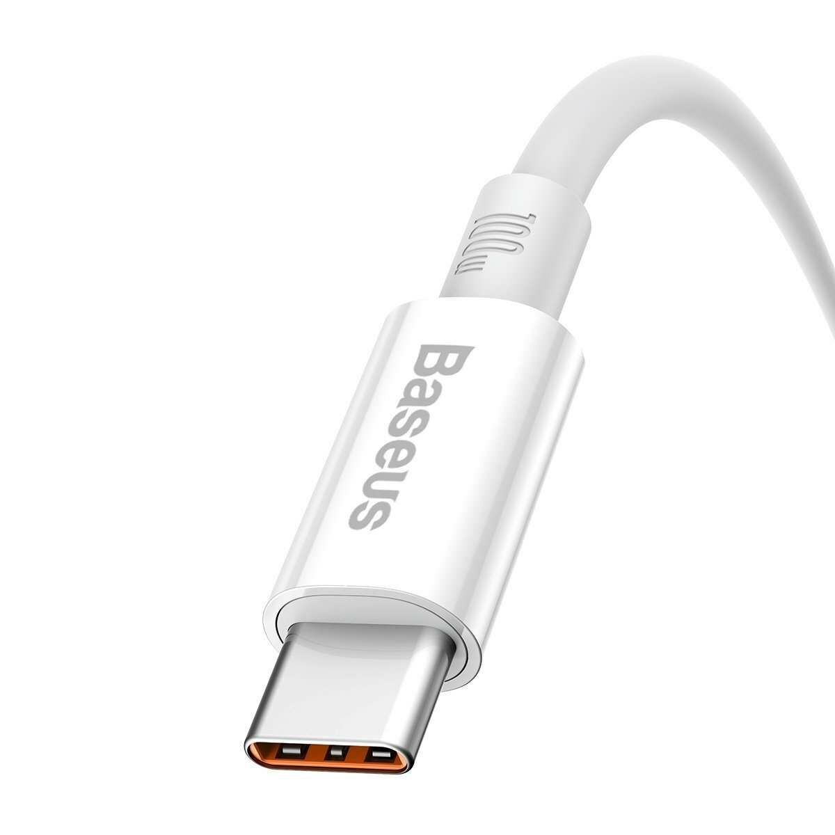Kép 3/6 - Baseus Superior Series USB - USB-C kábel, 480Mbps, 100W, 2m, fehér (CAYS001402)