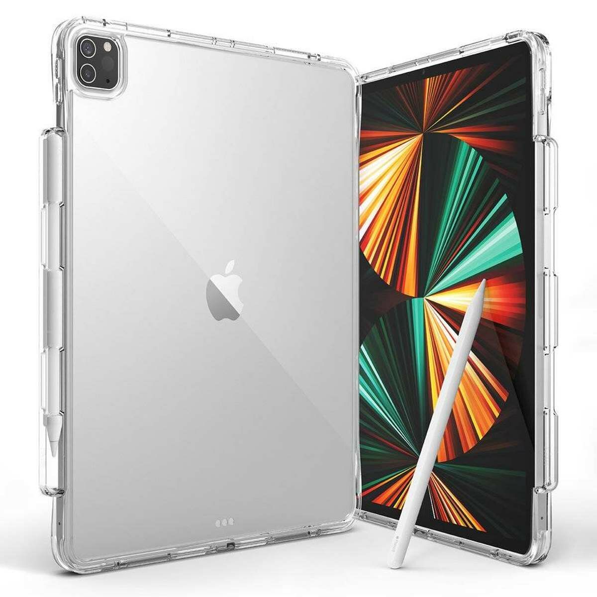 Kép 1/10 - Ringke iPad Pro 12.9 (2022/2021) Fusion+  átlátszó szilikon tok