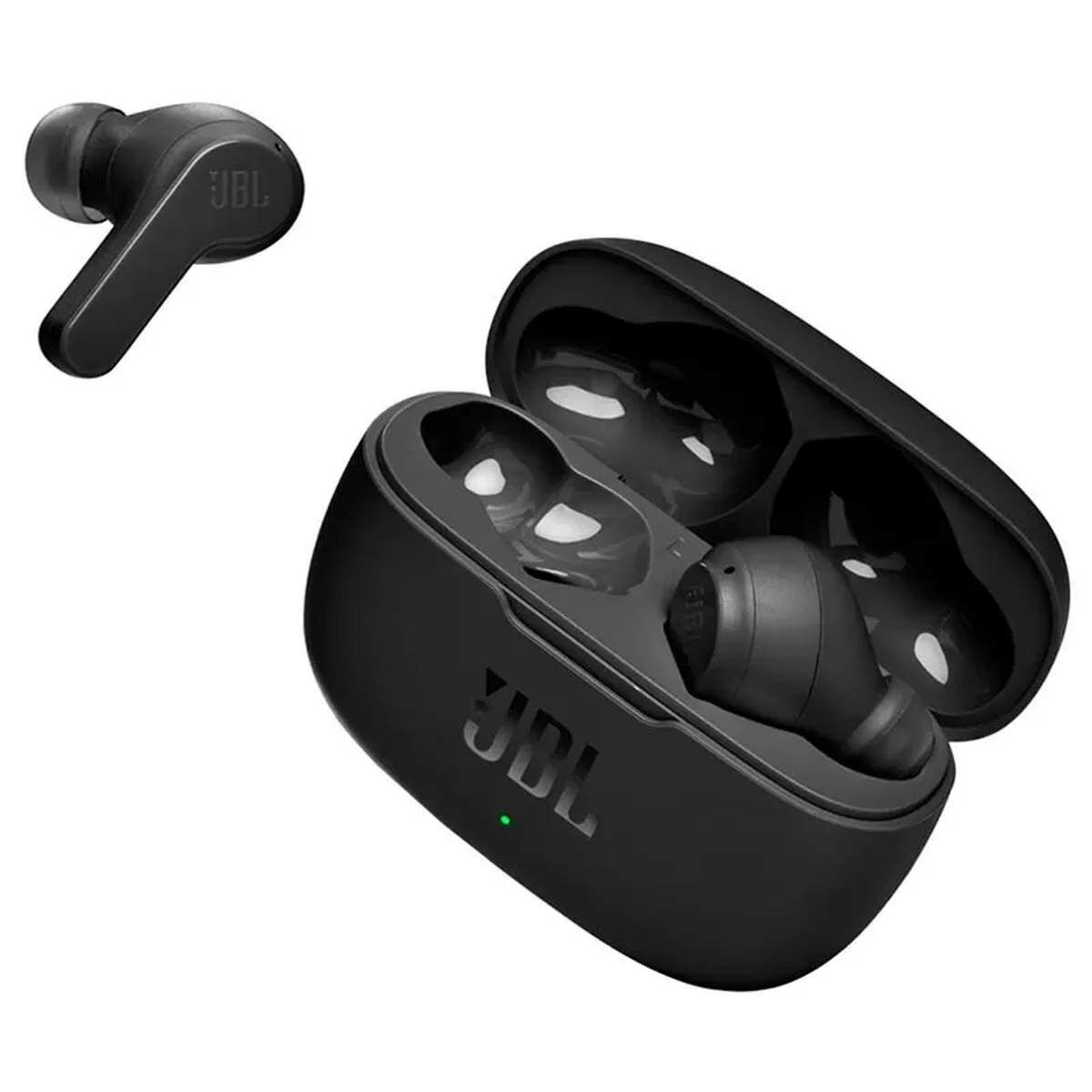 Kép 1/6 - JBL Vibe 200 TWS vezeték nélküli Bluetooth fülhallgató, fekete EU
