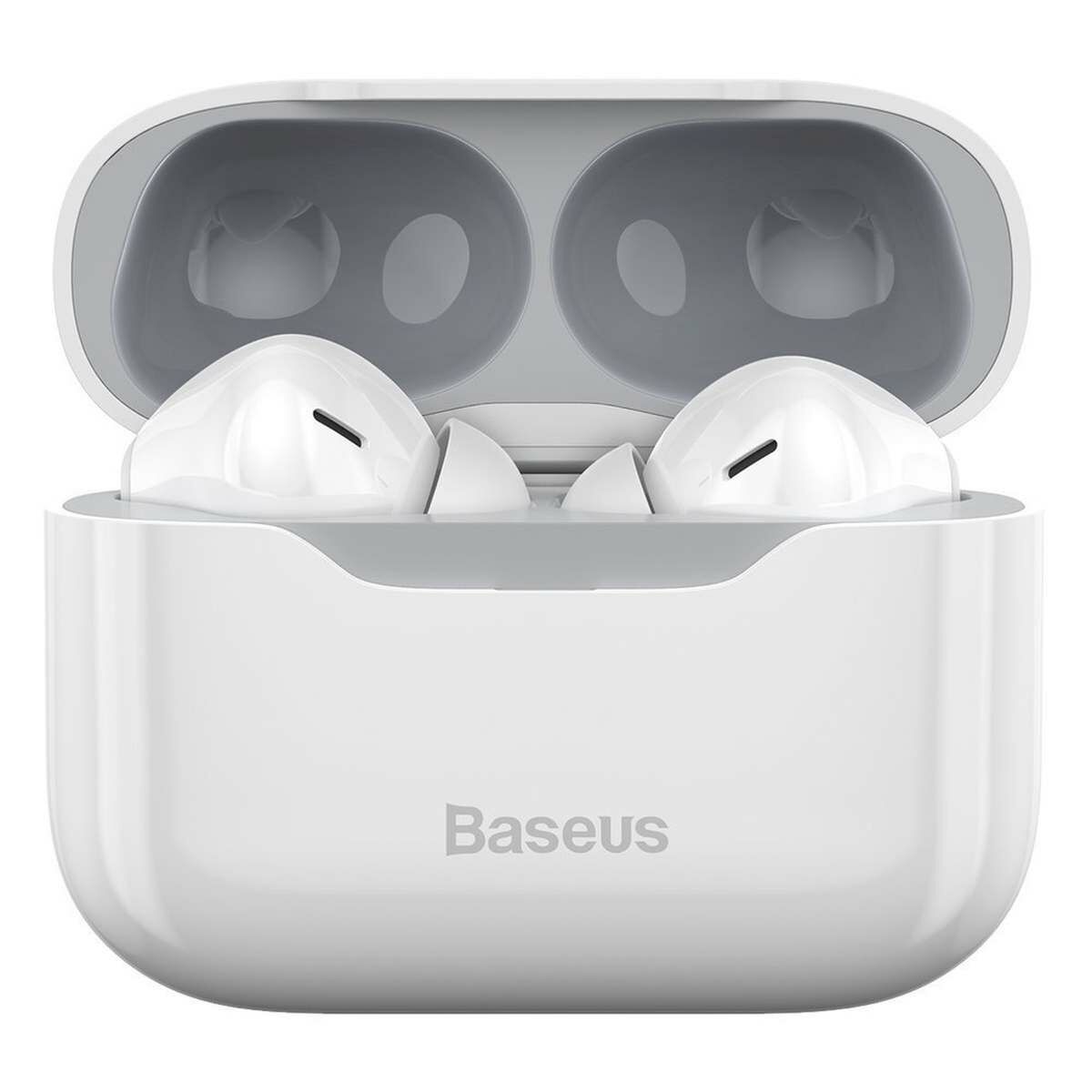 Kép 5/12 - Baseus SIMU S1 Bluetooth vezeték nélküli fülhallgató, ANC, TWS fehér (NGS1-02)