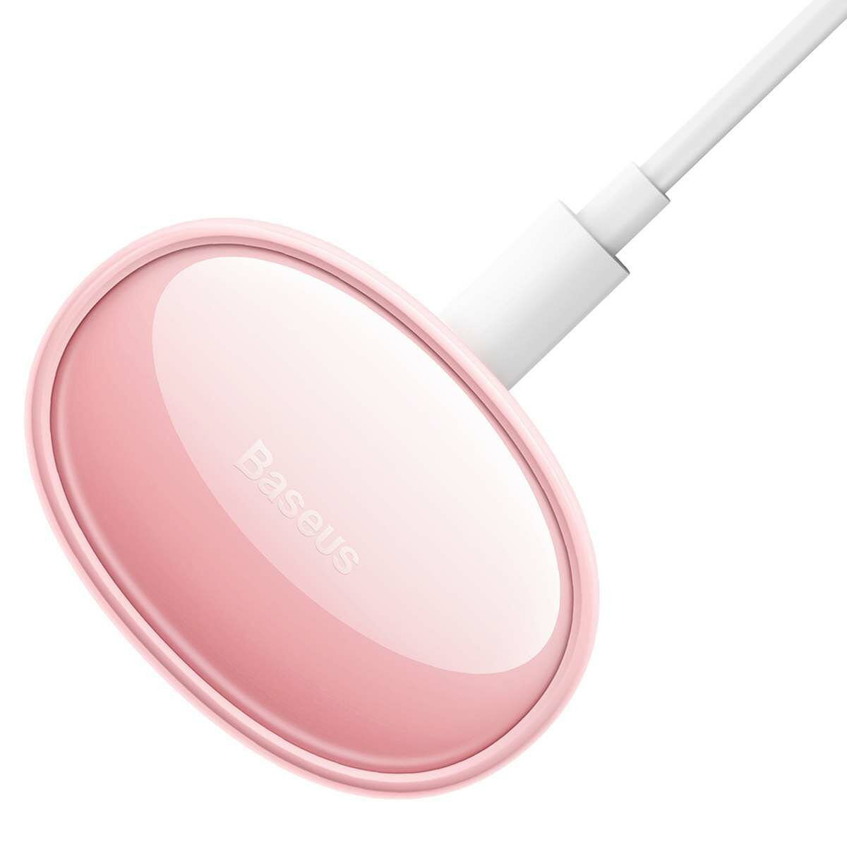 Kép 6/11 - Baseus Bowie E2 Bluetooth vezeték nélküli fülhallgató, BT 5.2, TWS, IP55, rózsaszín (NGTW090004)