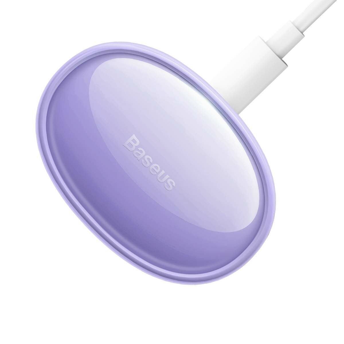 Kép 6/10 - Baseus Bowie E2 Bluetooth vezeték nélküli fülhallgató, BT 5.2, TWS, IP55, lila (NGTW090005)