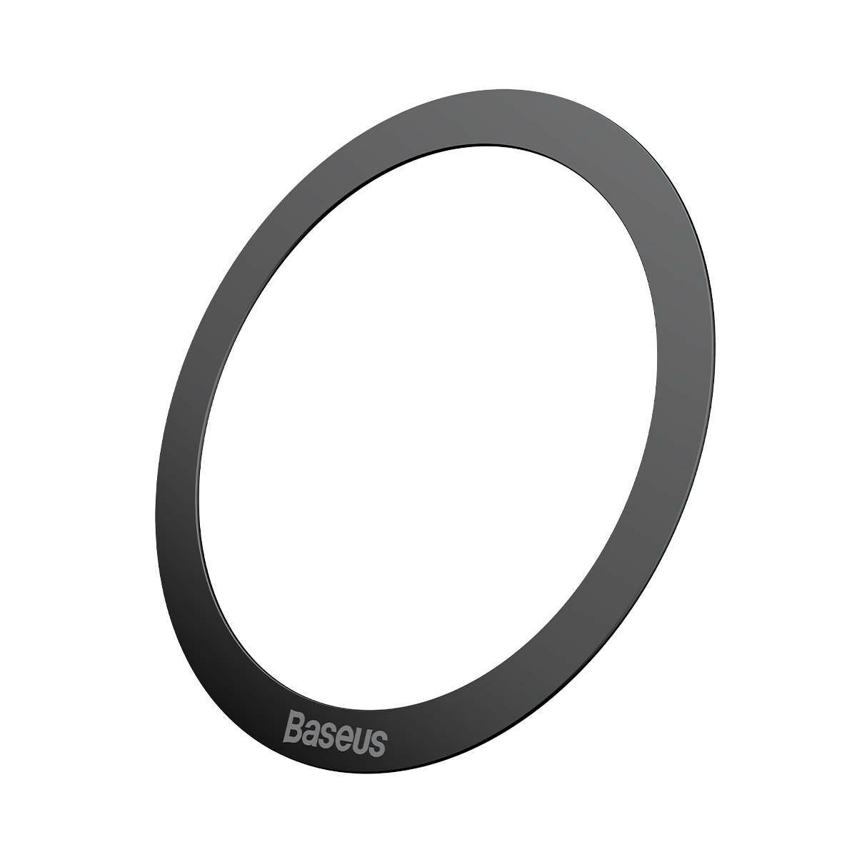 Kép 2/8 - Baseus Halo 55 mm mágnesgyűrű mobiltelefonokhoz, (2db/csomag), Vatagság: 0,4 mm, fekete (PCCH000001)
