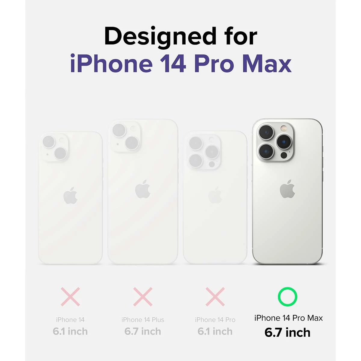 Kép 9/10 - Ringke iPhone 14 Pro Max Slim átlátszó szilikon tok