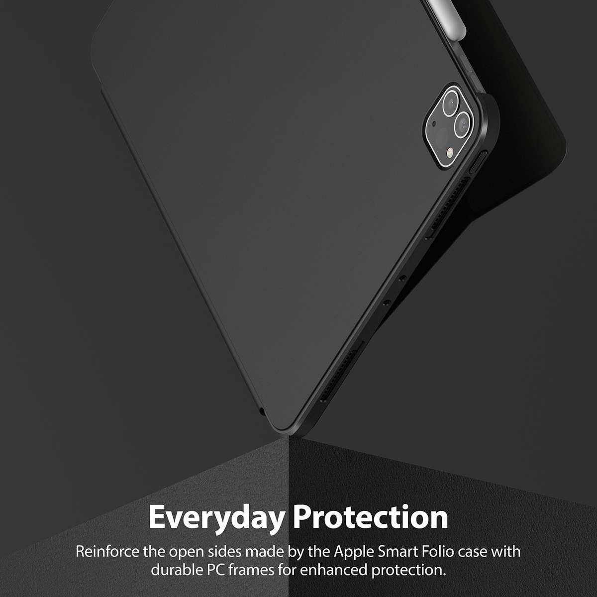 Kép 7/12 - Ringke iPad Pro 11 (2022/2021/All gen) Frame Shield keretvédő, fekete
