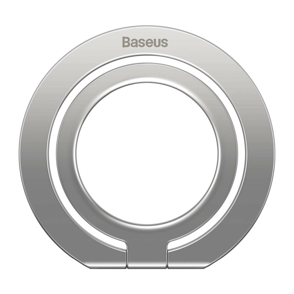 Kép 2/9 - Baseus Halo mágnesgyűrű,telefontartó  5.4" tól, ezüst(SUCH000012)
