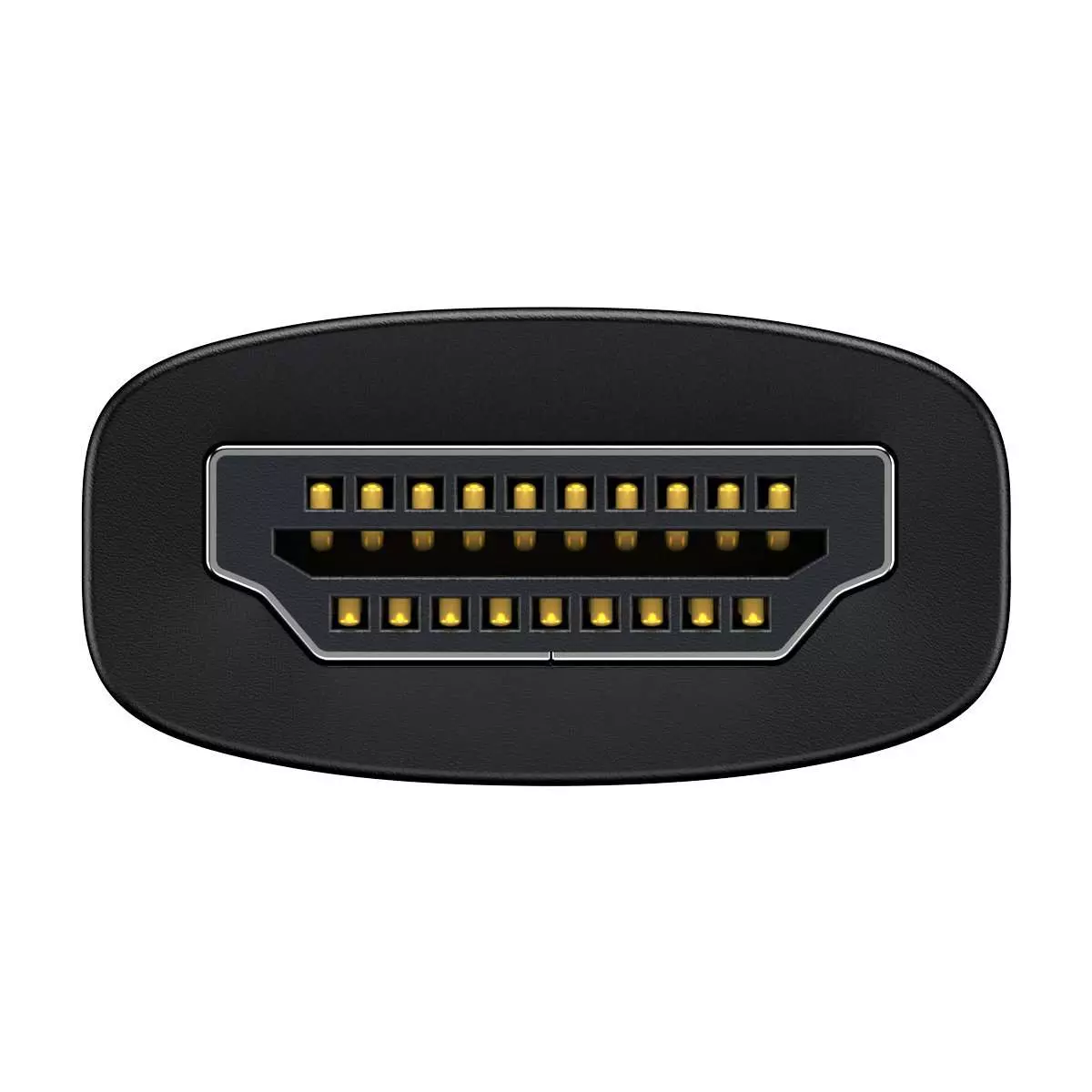 Kép 5/10 - Baseus Lite Series átalakító adapter HDMI-ról VGA-ra, fekete (WKQX010001)