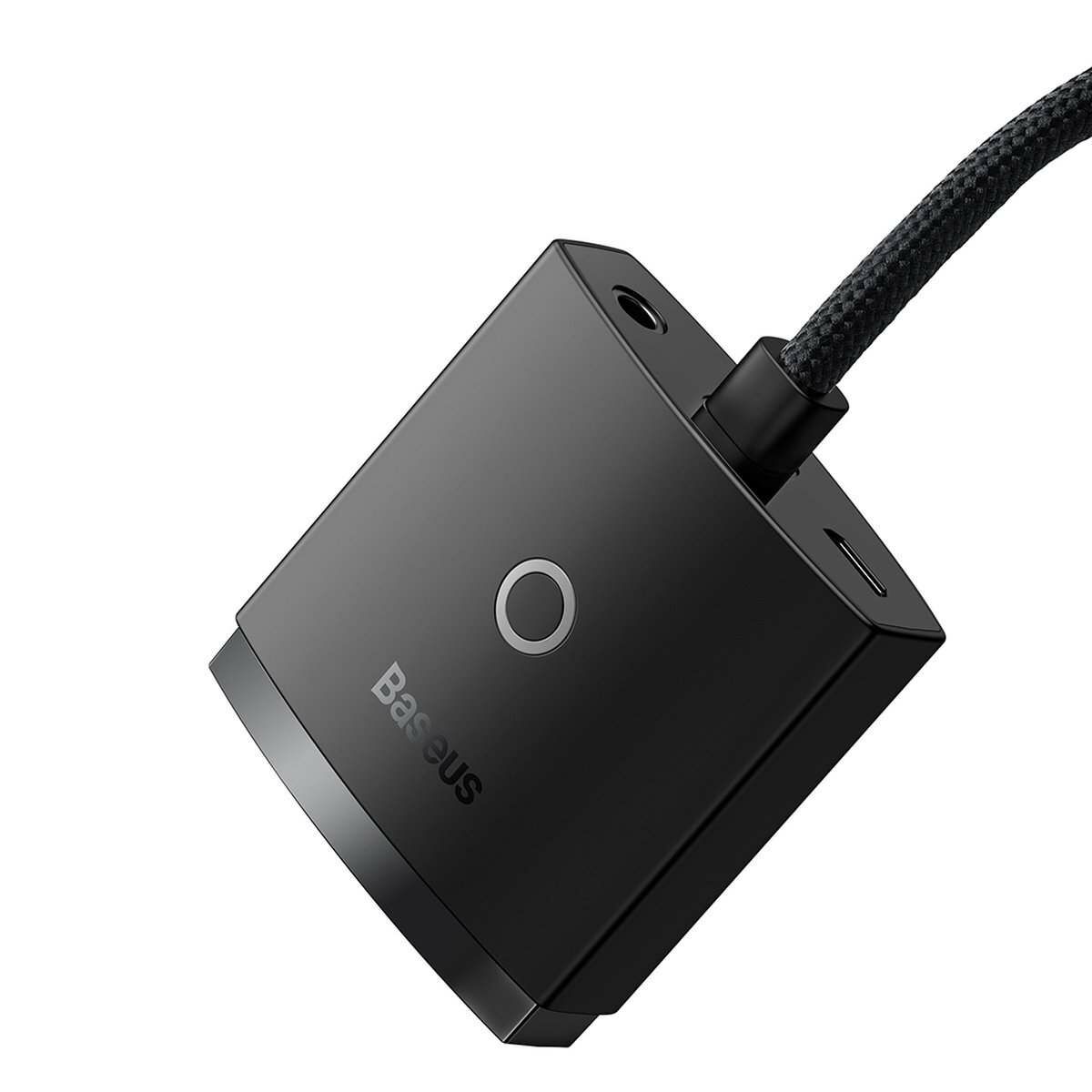 Kép 5/11 - Baseus Lite Series átalakító adapter HDMI-ról VGA-ra + mini jack 3.5mm és micro USB, fekete (WKQX010101)