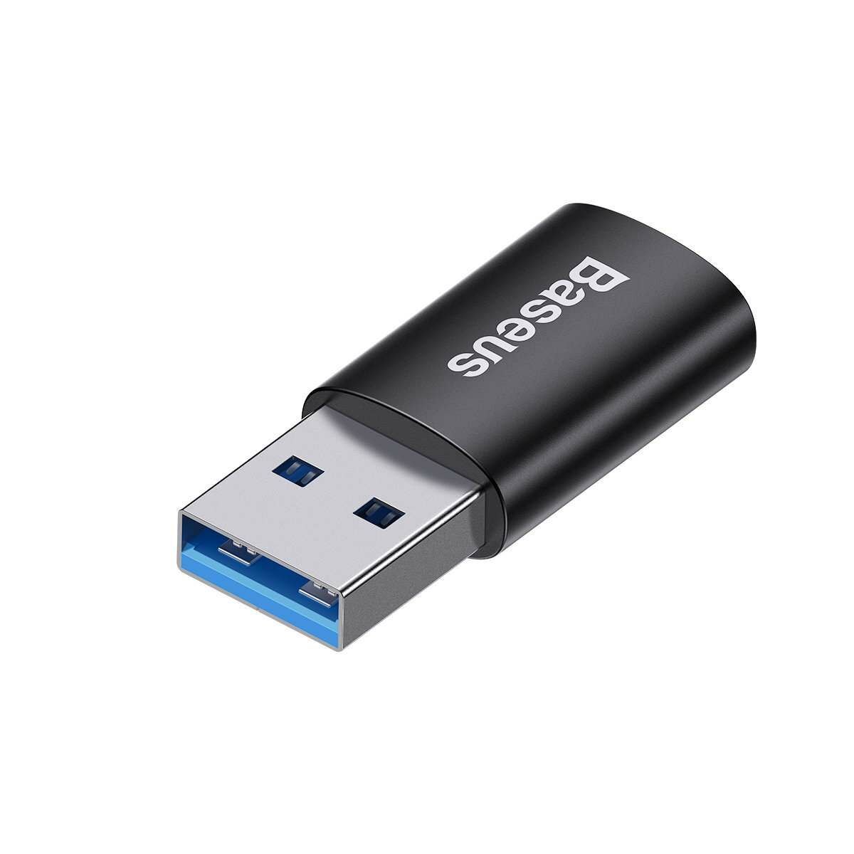 Kép 2/6 - Baseus Ingenuity Mini OTG adapter USB-A 3.1- USB-C, fekete (ZJJQ000101)