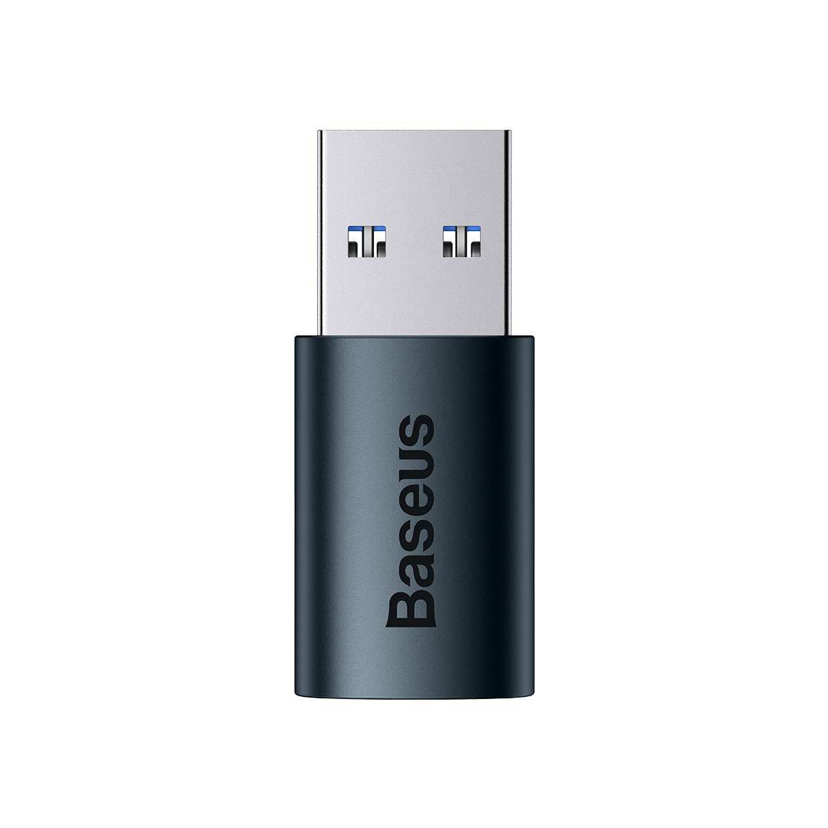 Kép 3/6 - Baseus Ingenuity Series Mini OTG adapter, USB-A 3.1-USB-C, kék (ZJJQ000103)