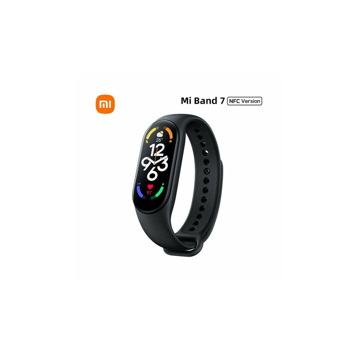 Xiaomi Mi Band 7 NFC aktivitrásmérő, fekete EU