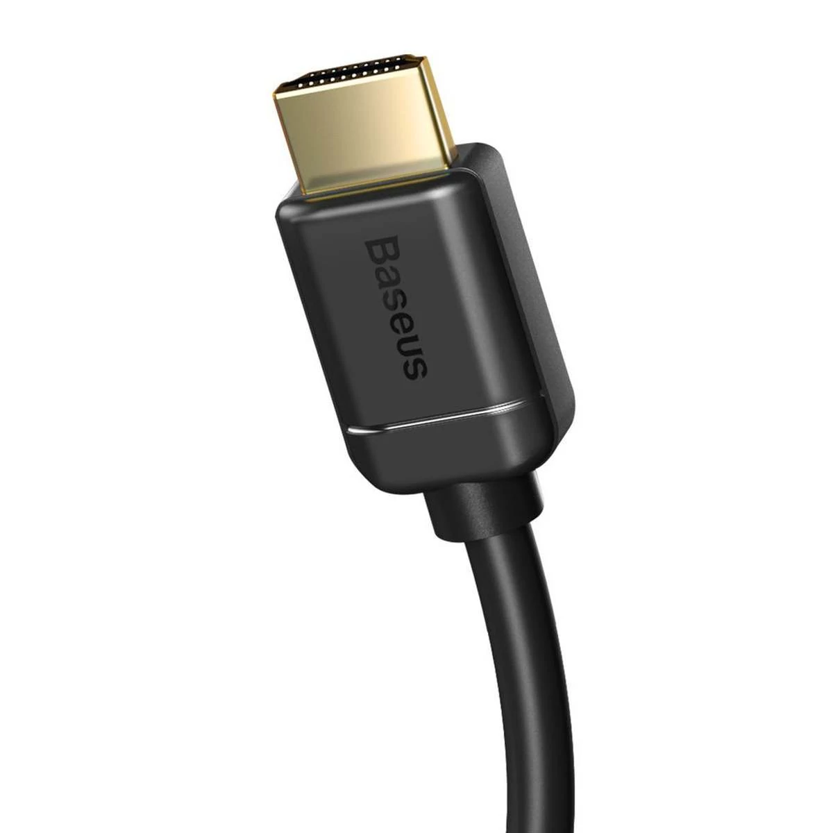 Kép 4/9 - Baseus High Definition HDMI - HDMI kábel, 4K 60 Hz, 3D HDR, 18 Gbps, 2m, fekete (CAKGQ-B01)