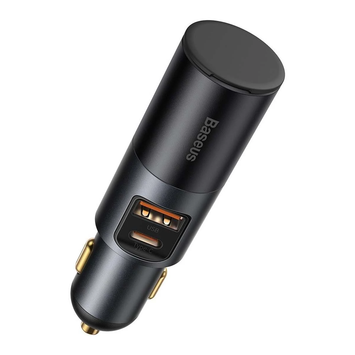 Kép 3/10 - Baseus Share Together autós töltő U+C, PPS, PD3.0, QC4.0+, SCP, 120W, szürke (CCBT-C0G)