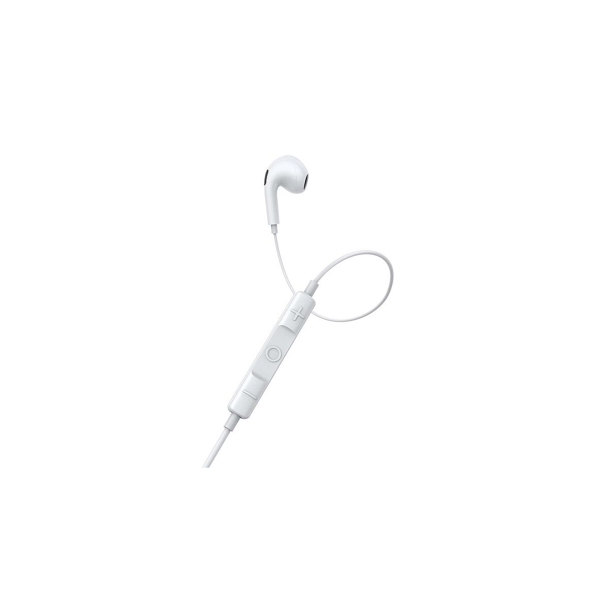 Kép 5/12 - Baseus fülhallgató, Encok H17, vezetékes fülhallgató, 3.5mm jack csatlakozóval, fehér (NGCR020002)