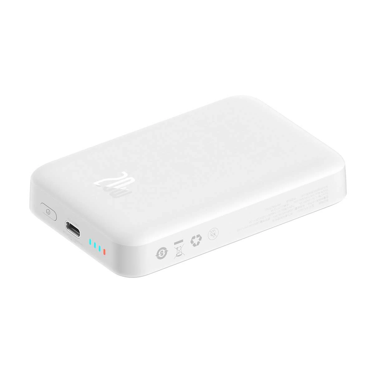 Kép 6/12 - Baseus Magnetic Mini Powerbank vezeték nélküli töltéssel, MagSafe kompatibilis 15W / PD 20W, 10000 m
