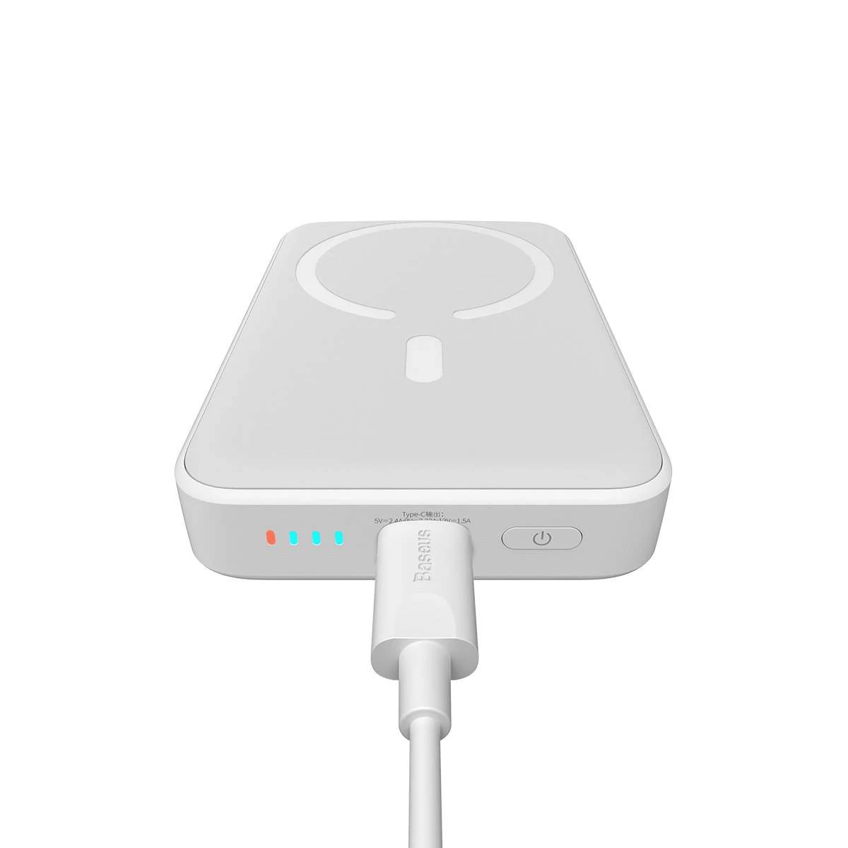 Kép 8/12 - Baseus Magnetic Mini Powerbank vezeték nélküli töltéssel, MagSafe kompatibilis 15W / PD 20W, 10000 m