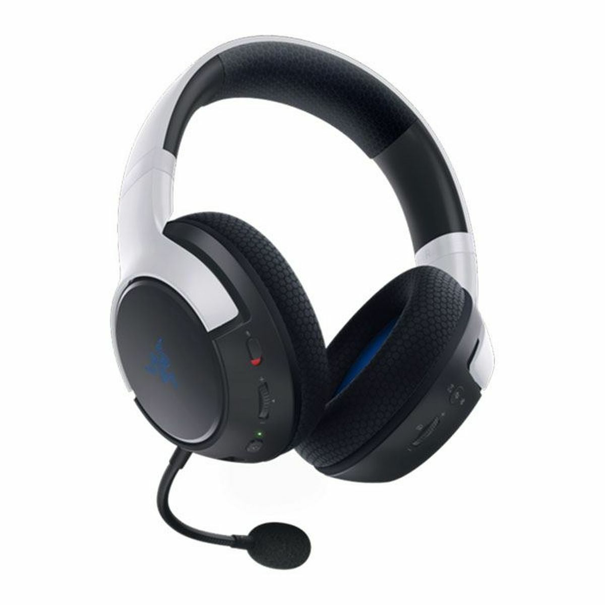 Kép 3/4 - Razer Kaira vezeték nélküli gamer headset PlayStation-höz, fehér/fekete EU (RZ04-03980100-R3M1)