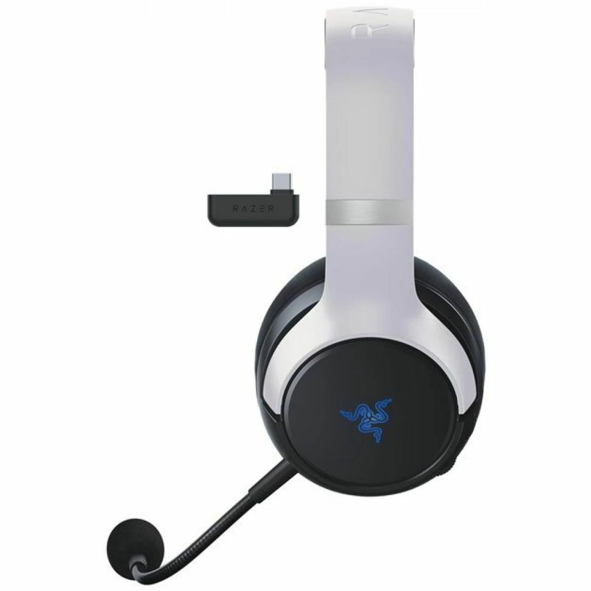 Kép 4/5 - Razer Kaira Pro vezeték nélküli gamer headset PlayStation-höz és PC-hez, fehér/fekete EU (RZ04-04030100-R3M1)
