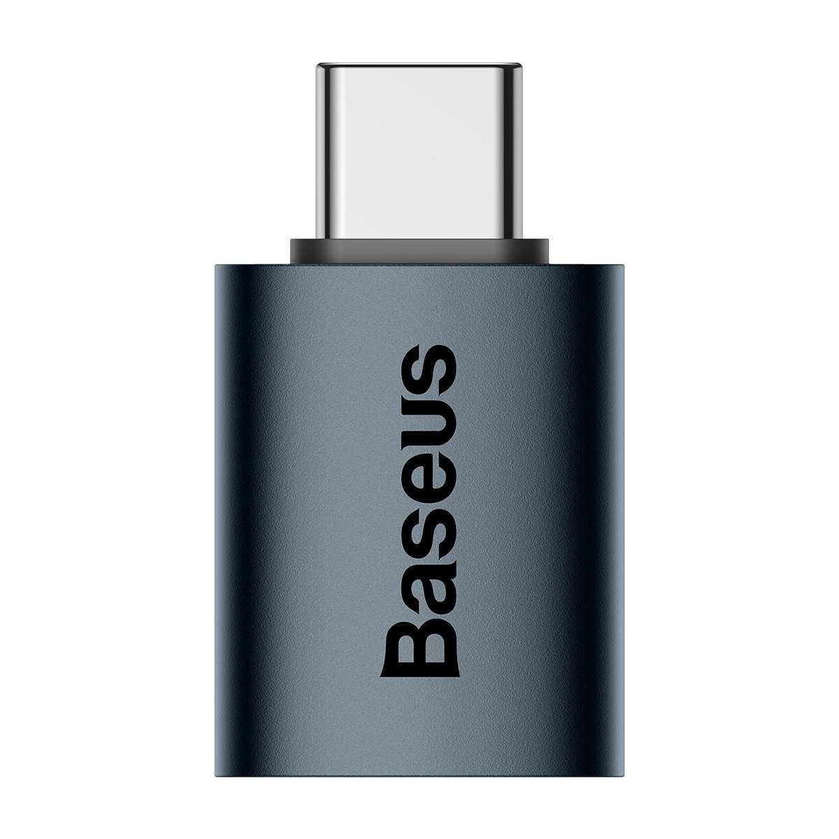 Kép 2/11 - Baseus Ingenuity Mini USB-C USB-A átalakító 3.1, kék (ZJJQ000003)