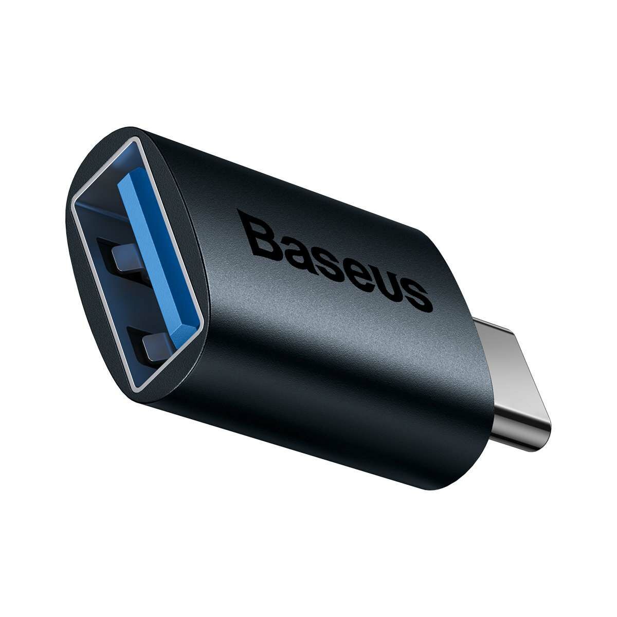 Kép 1/11 - Baseus Ingenuity Mini USB-C USB-A átalakító 3.1, kék (ZJJQ000003)