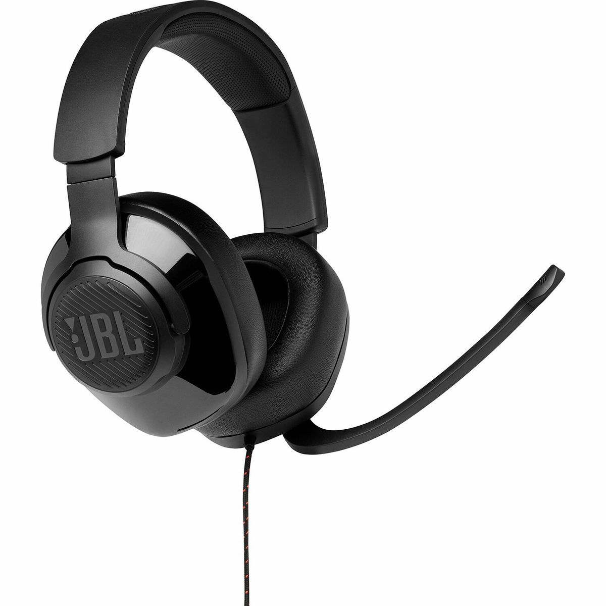 Kép 1/3 - JBL Quantum 200 vezetékes gamer fejhallgató, fekete EU