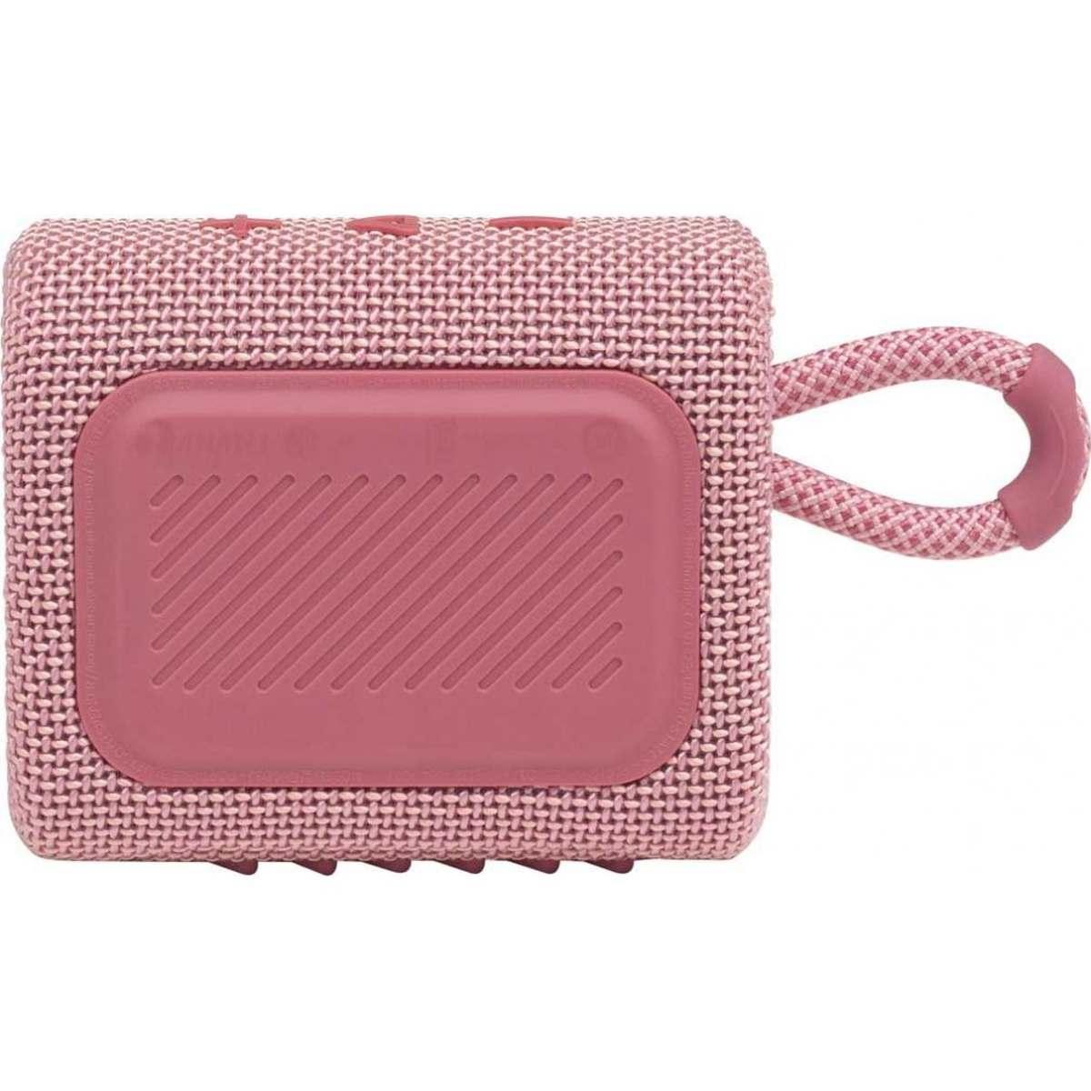 Kép 3/6 - JBL Go 3 vezeték nélküli Bluetooth hangszóró, pink EU