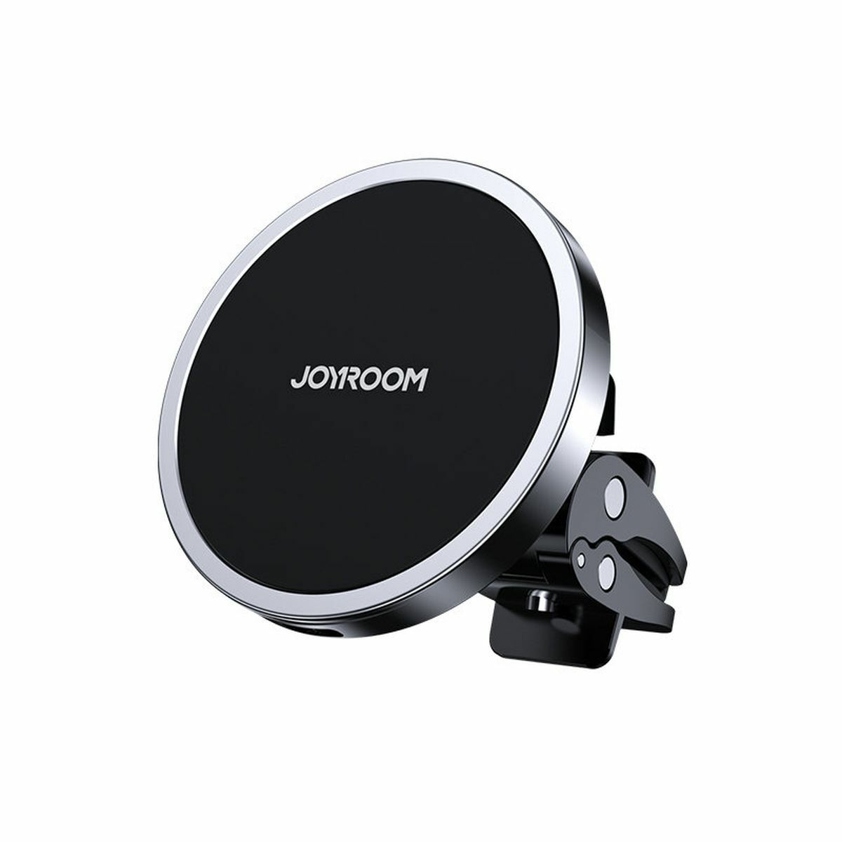 Kép 1/14 - Joyroom szellőzőrácsra szerelhető autós tartó MagSafe funkcióval, 4.7 - 6.5 &quot;, 15W, fekete (JR-ZS240-AIR)