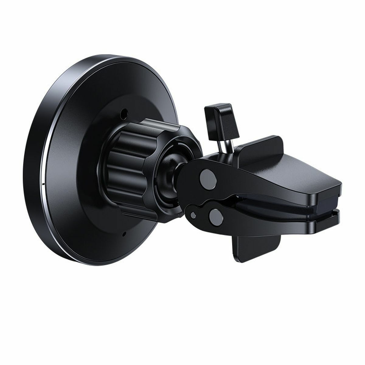 Kép 4/14 - Joyroom szellőzőrácsra szerelhető autós tartó MagSafe funkcióval, 4.7 - 6.5 ", 15W, fekete (JR-ZS240-AIR)