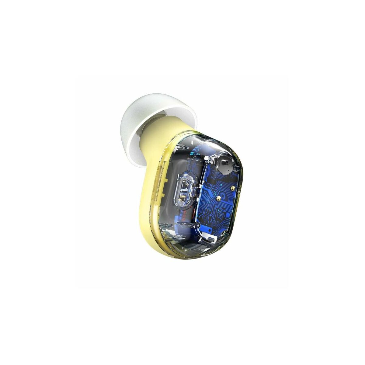 Kép 7/10 - Baseus Encok WM01 vezeték nélküli fülhallgató hangvezérléssel, BT 5.3, TWS,  sárga EU (NGTW240011)