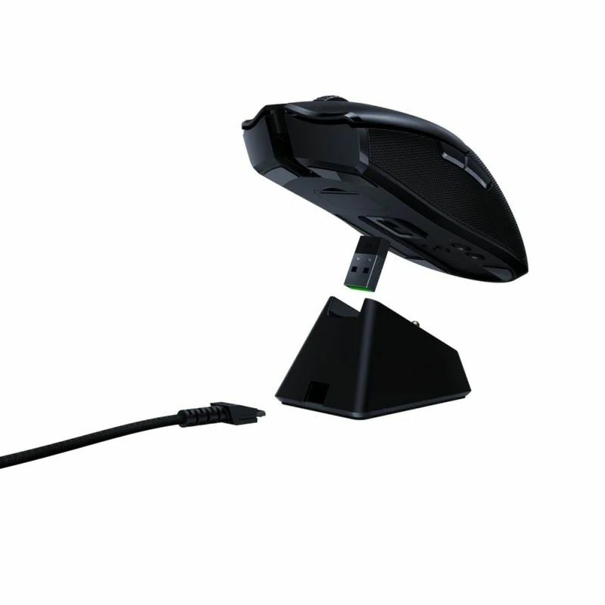 Kép 2/5 - Razer Viper Ultimate vezeték nélküli Gaming RGB egér töltődokkolóval, fekete EU (RZ01-03050100-R3G1)