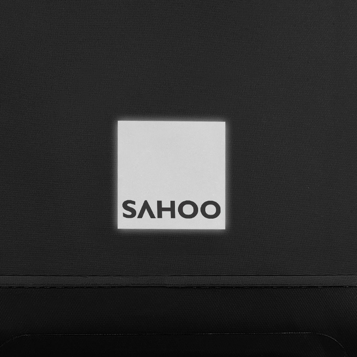 Kép 6/6 - SAHOO csomagtartóra rögzíthető, vízálló kerékpáros oldaltáska, vállpánttal, 20L, fekete SAHOO-142047-SA