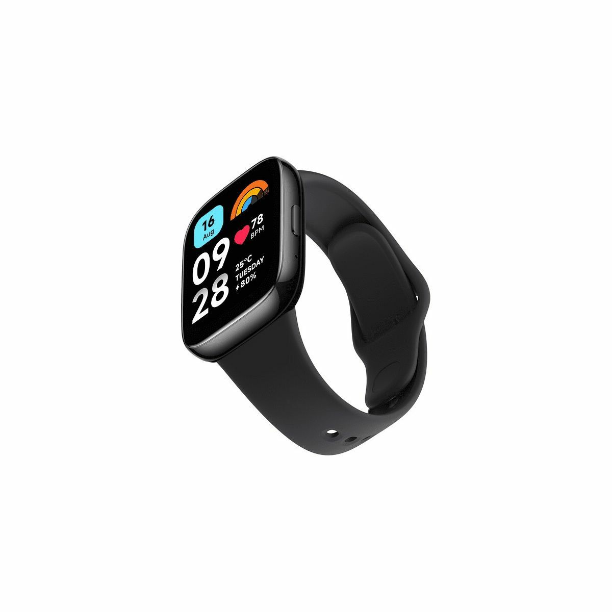 Kép 2/7 - Xiaomi Redmi Watch 3 Active okosóra, fekete EU BHR7266GL